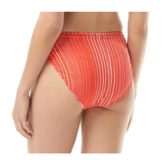 Vince Camuto Women's Standard Reversible High Leg Bikini Bottom Small NWT - Picture 4 of 4